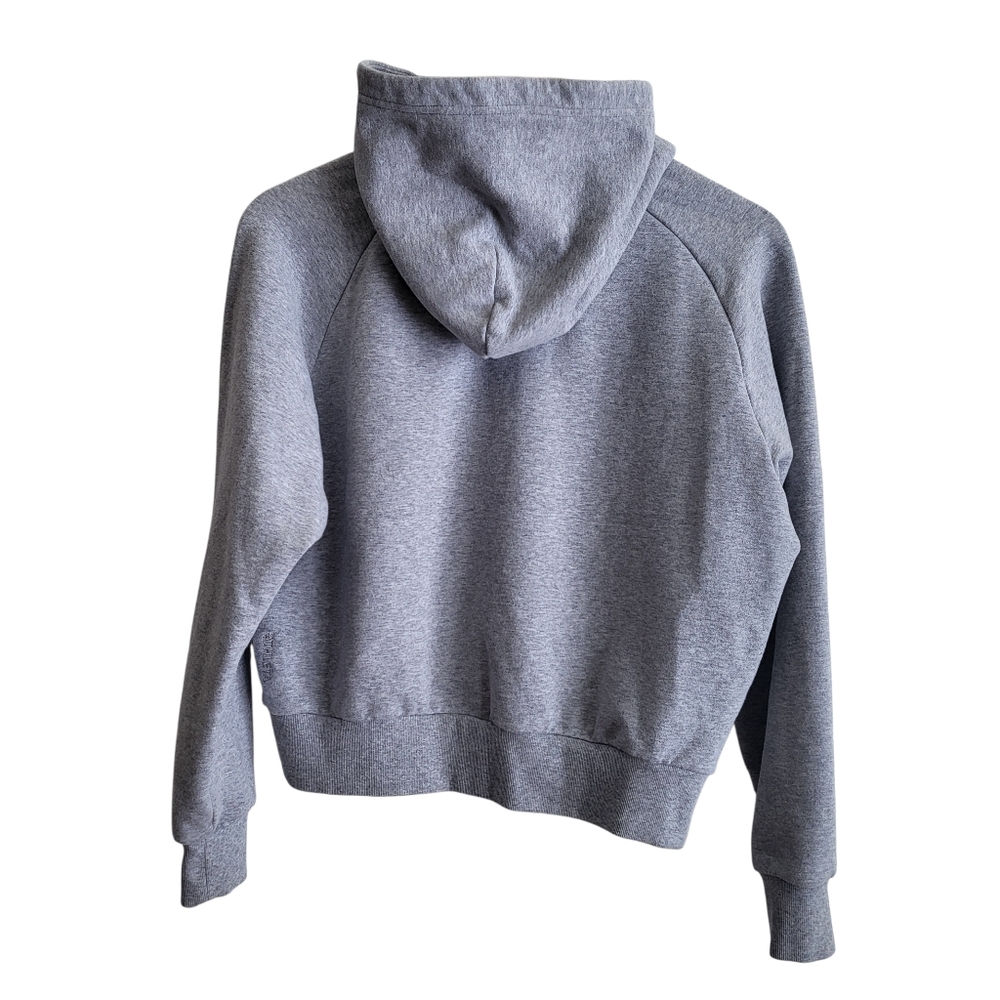Athleta Sweatshirt Cropped Hooded Half Zip Womens XS - Picture 3 of 10